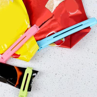 Food Storage Clips Colorful Chip Food Clips Sealing Set 12X Snack Closure Assorted Sizes Reusable Closure For Kitchen Storage