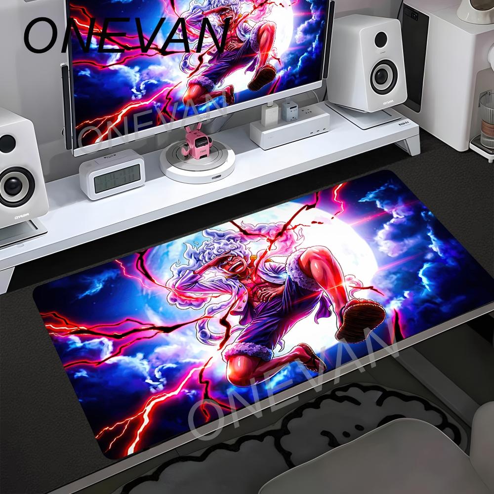 50x100cm XXL One Piece Luffy Podložka pod myš Herní podložka pod myš Gumová podložka na stůl Protiskluzová PC Laptop Herní Stolní Doplňky Velké Podložky na stůl