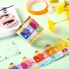 1Roll Self Adhesive Rainbow Pencil Edge Stickers Chalkboard Bulletin Board Border Paper 3Inch Border Classroom Decors