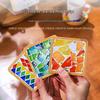 Mosaik Glimmer Bambu Underlägg & Grytunderlägg DIY-kit för Studenter & Barn