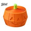 Small Pumpkin Collectible Halloween Stress Toy Retractable Spiral Fidget Sensory Toy for Plastic Ornament Kids Adults 3D Printed Desktop Decoration,