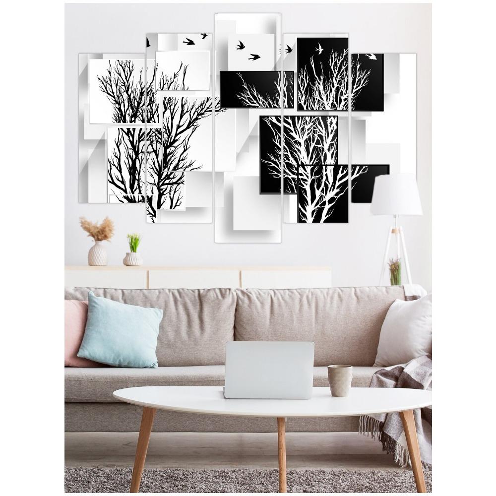 5-piece Dobrodarov Modular Mural Wall Decoration Canvas Painting Artwork, Family Living Room Decoration