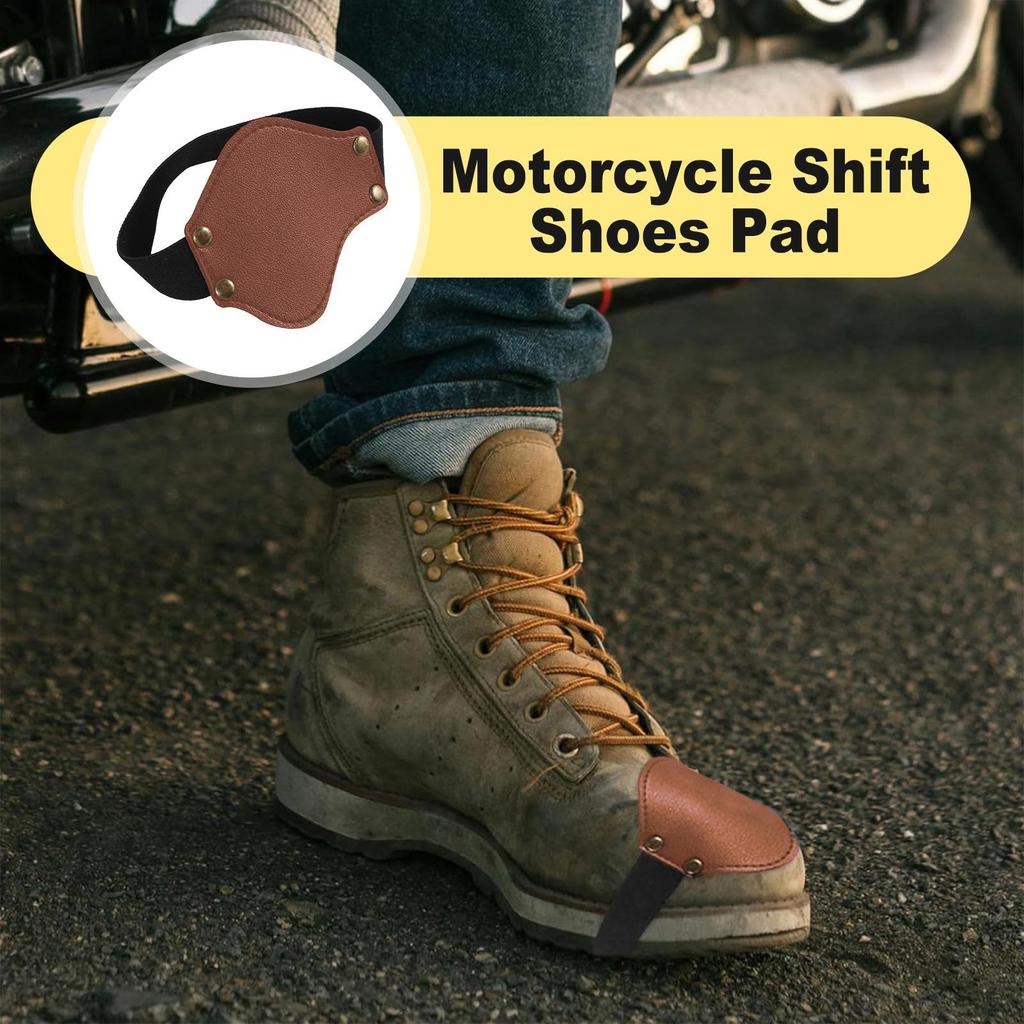 Motorcycle Shift Pad Gear Shoes Cover Waterproof Durable Protective Motocross Boots Cover Motorcycle Accessories for Rain Riding