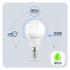 Lumiled Pack of 6 E14 P45 2.5W Golf Ball LED Bulbs (25W Equivalent, Cool White 6500K, 249lm, 180°)