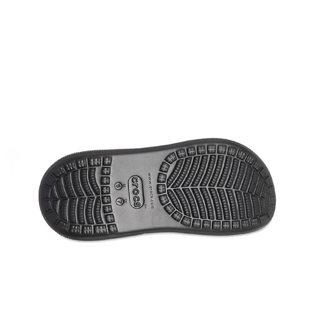 Crocs EVA Classic Crush Clog Blade Wing Angel Comfortable and Trendy Shoes Hole Shoes Unisex Silver