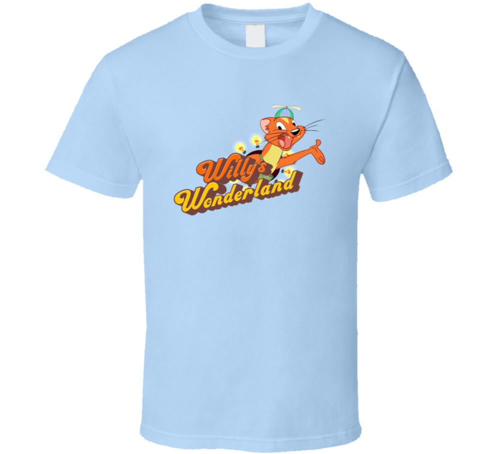 

Willys Wonderland Movie Nicholas Cage T Shirt Mens Womens Tees Top 4XL