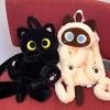 35-40cm Kawaii Big Eyes Cat Toy Plush Backpack Cute Large-capacity Stuffed Animals Bags Boys Girls Women Soft Toy Backpack Gifts