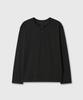 Daibeuin Loosed Henley Neck Long Sleeve (Black)
