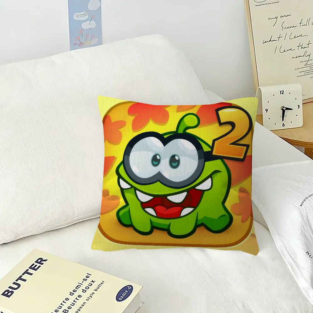 Anime o-o-Om Fun Nom Stories  Pillow Gift Home Office Decoration Bedroom Sofa Car Cushion Cover Case 45x45