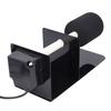 Single Shaft Cup Turner with Stand and 2 Sponges Metal Structure Cup Rotating Machine Kit for DIY Epoxy Crafts EU Plug