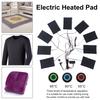 Heater Sheet Intelligent Dual Control Three Gear Switch Fast-Heating USB Charging Power Saving Heating Clothes Waterproof Carbon Fiber 9