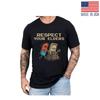 Respect Your Elders Gaming Control Retro Funny Gamer Tshirt Fanmade Reprint 1