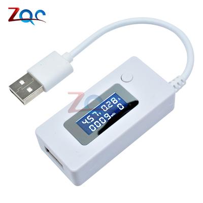 LCD USB-Tester Voltmeter Amperemeter Handy Powerbank Ladegerät Spannung Strom Kapazität Tester Messgerät DC 4 -30V 50 -3000mA