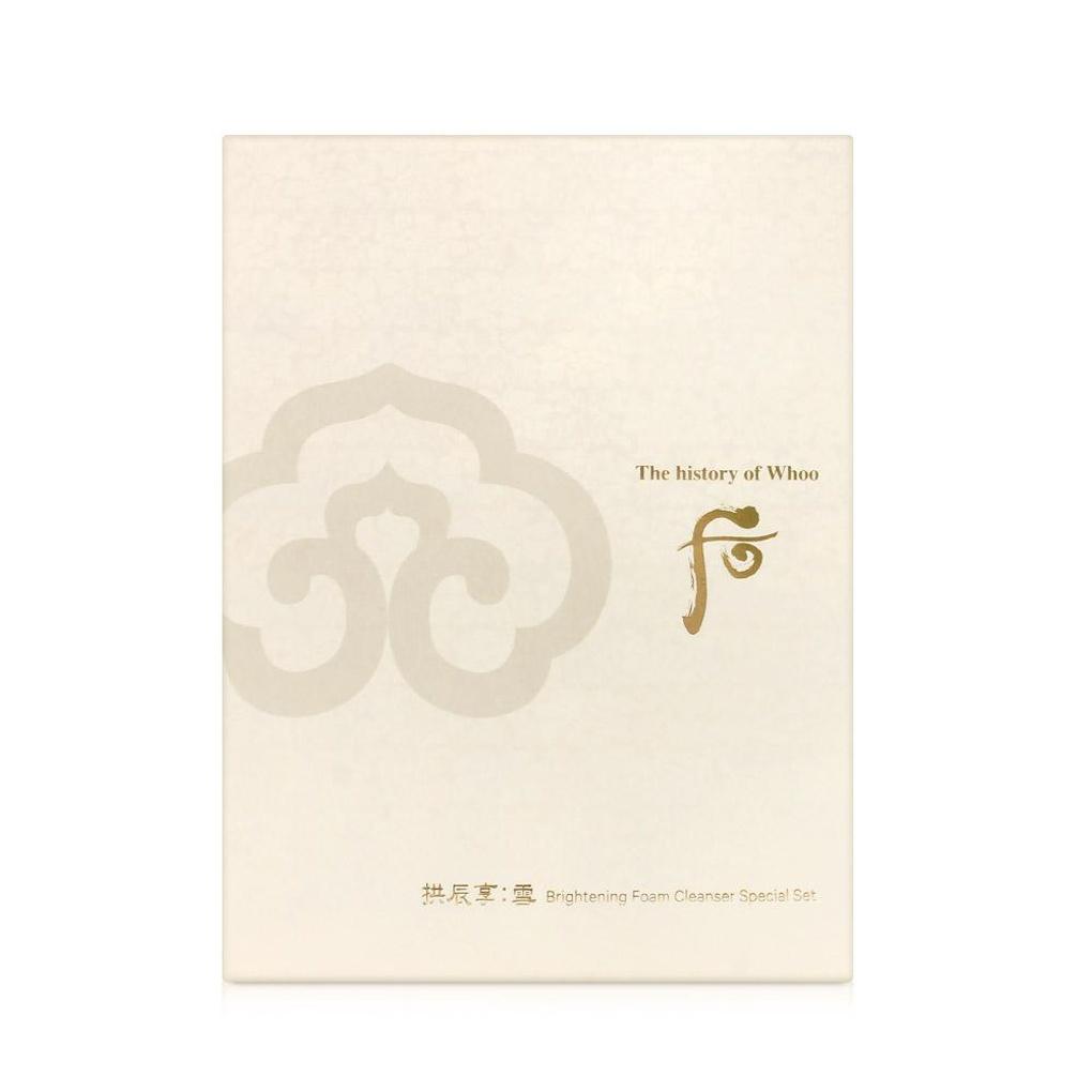 The Whoo Gongjinhyang Seol Whitening Cheongan Cleansing Foam 180ml Special Low-irritation Moisture Glow