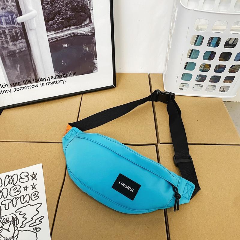 Breast Bag Men'S Casual Messenger Bag Student Small Backpack Sports Satchel Versatile Trendy Fanny Pack Shoulder Bag