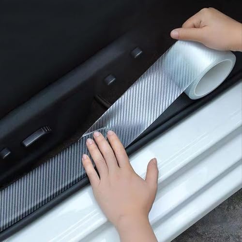 Protective Film, Car Door Film, Carbon Fiber Door Strip, Anti-Puncture Sticker, Scratch and Stain Prevention, Sealing, High Temperature Resistanc