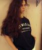 RUSTIC REVERIE My Wild Love Oversized T-Shirt_Black