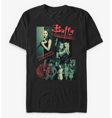 Buffy The Vampire Slayer Collage T-Shirt Size S-5XL Unisex T-Shirt