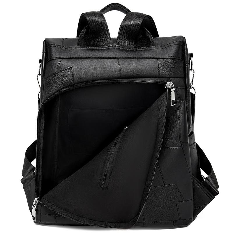 Женский кожаный рюкзак — фото 11