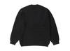 Supreme Washed Small Box Waffle Sweater "Black"