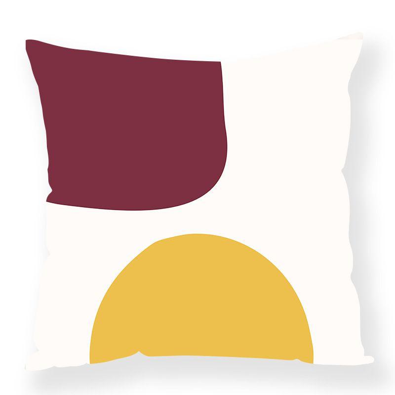 Vibrant Rainbow Print Cushion Cover For Sofa Perfect Home Pillow Case Decor