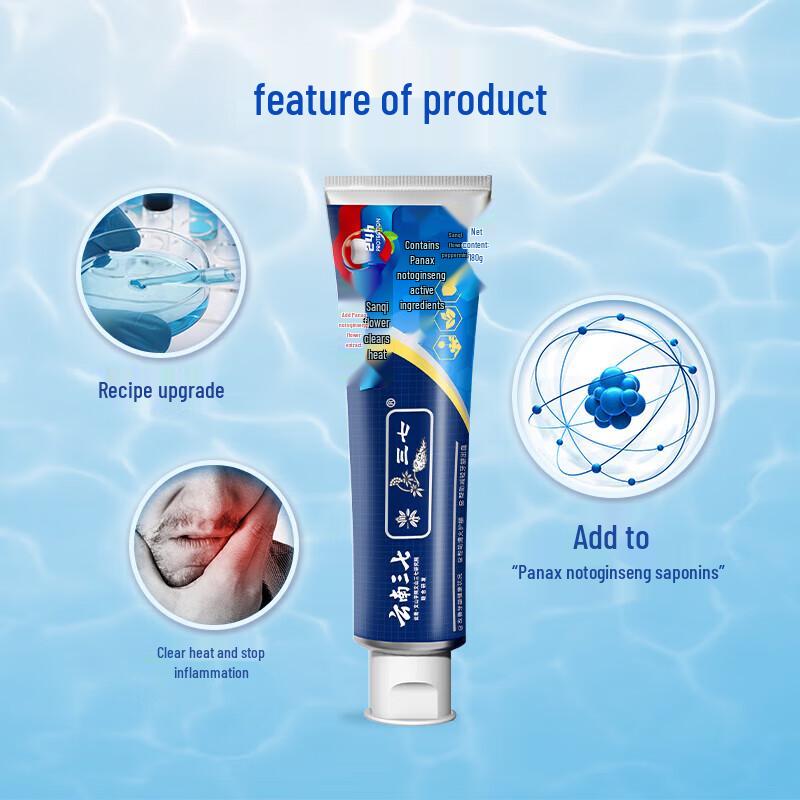 Sanqi Mint Gum Protection Toothpaste