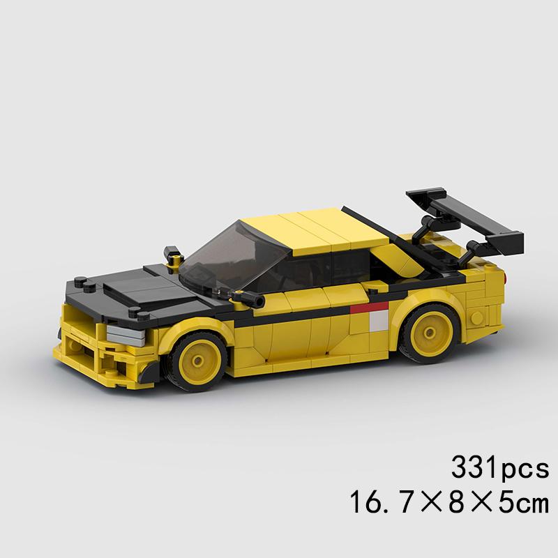 MOC Viteză Sport Super Mașină de Curse Model Blocuri de Construcție Pickup Poliție Cărămizi Vehicul de Curse de Oraș SUV Tehnic Raliu Sport Jucărie