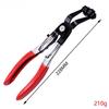 Automobile Water Pipe Clamp, Straight Throat Type Tube Bundle Clamp, Flexible Wire Clamp, Durable Clamping Tool for Vehicles