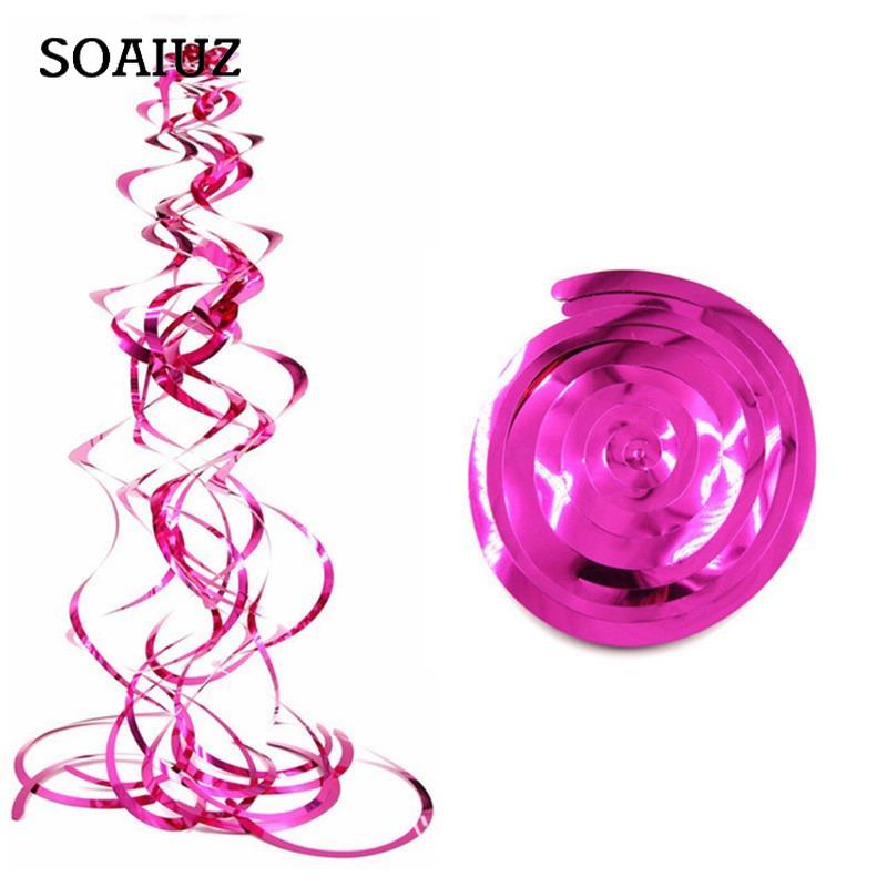 Hanging Spiral Ceiling Supplies Wedding 6PCS Decoration Party Birthday Swirls Pendant