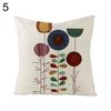 Line Flower Fish Geometric Pattern Cushion Cover Pillow Case Sofa Chair Decor