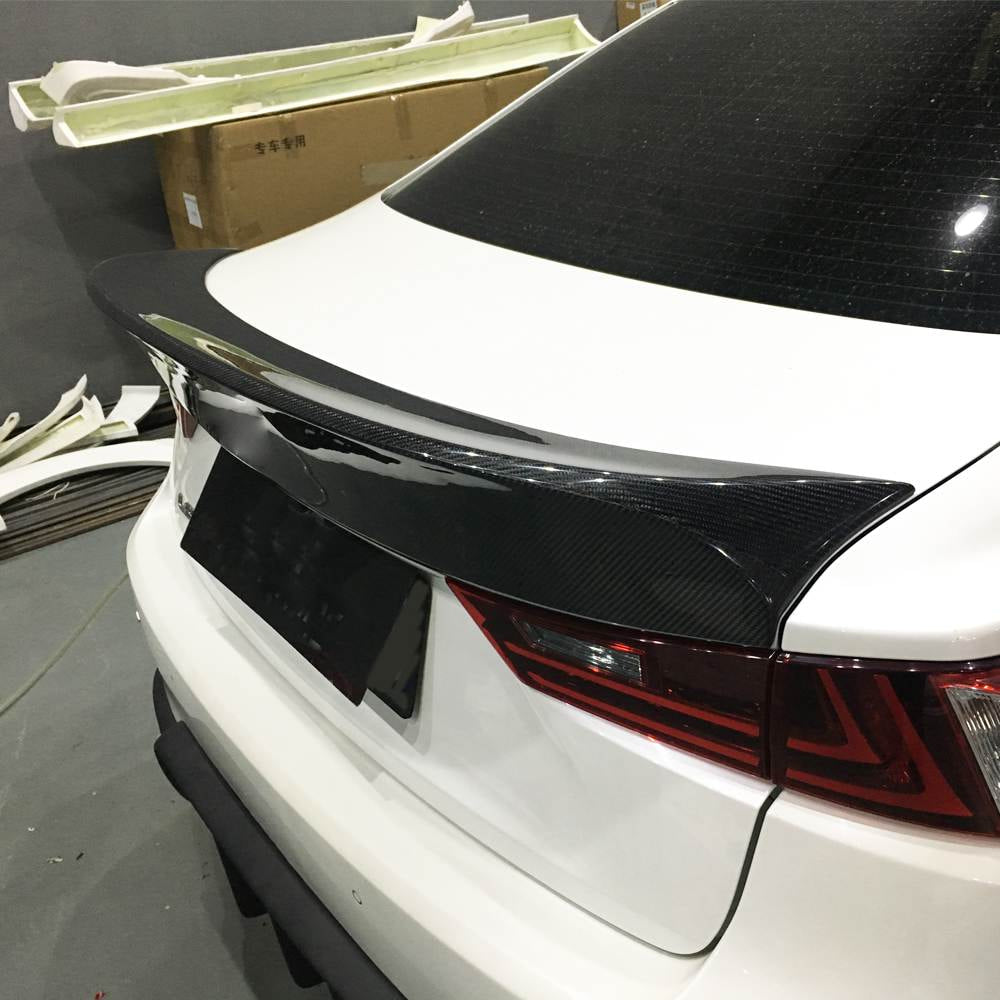 Spoiler V4 (für 2013-2020, Carbon) für Lexus IS 2013- гг