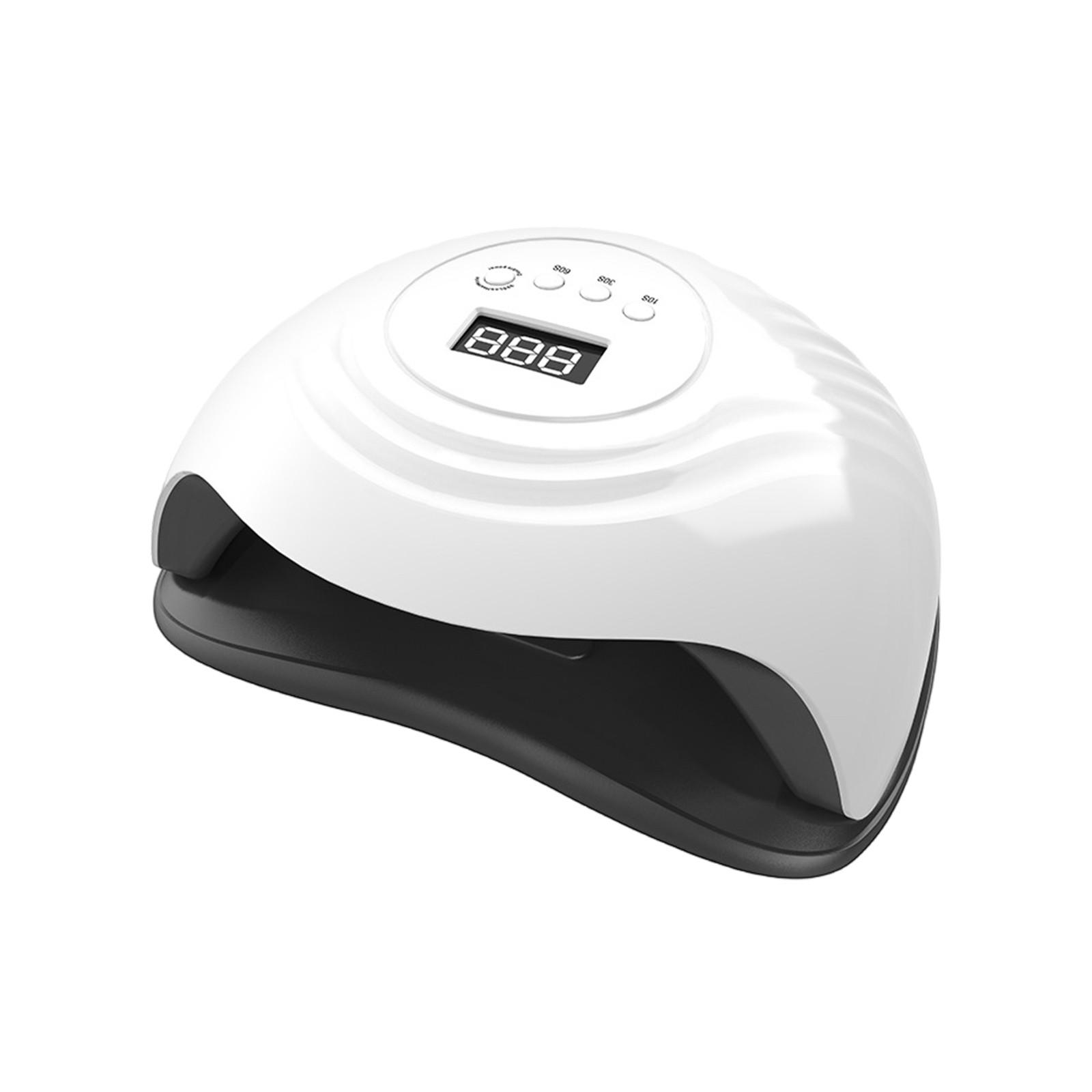 

168 Вт Мощная Лампа для Сушки Гель-лака, Лампа для Запекания Гель-лака, Светодиодная Быстросохнущая Сушилка для Ногтей One Size