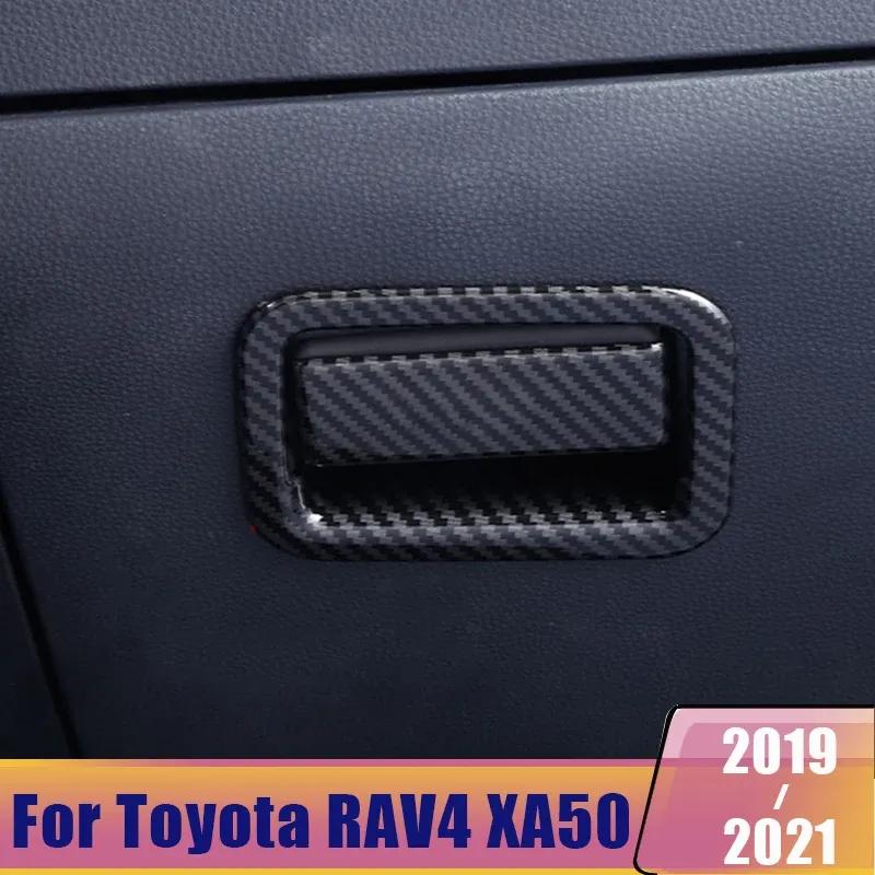 For Toyota RAV4 XA50 -  2024 Accessories Glove Box Handle Patch Cover Copilot Storage Clasp Hands Sequ Stickers