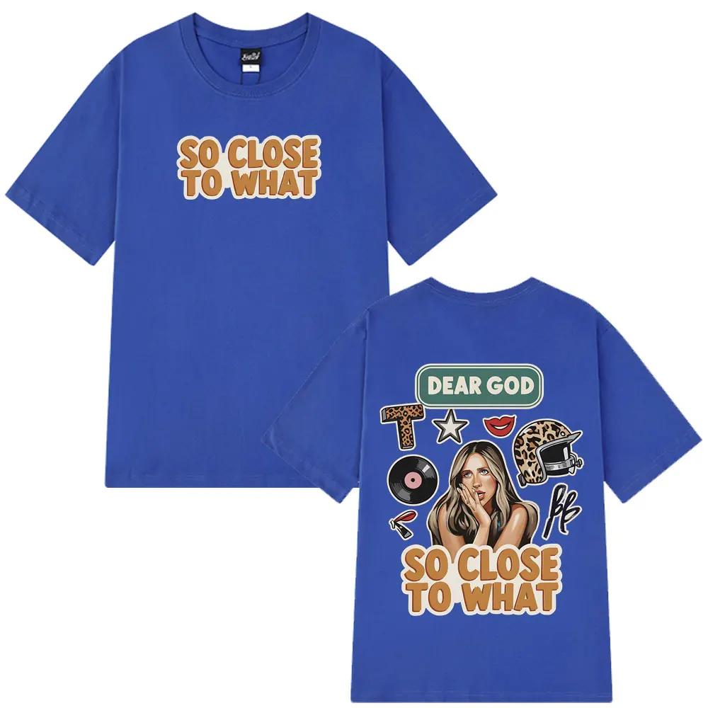 Chanteuse Tate Mcrae T8 T-shirts de Musique Hommes Femmes T-shirt Vintage Coton Surdimensionné Manches Courtes T-shirt Esthétique Cadeau pour Fans