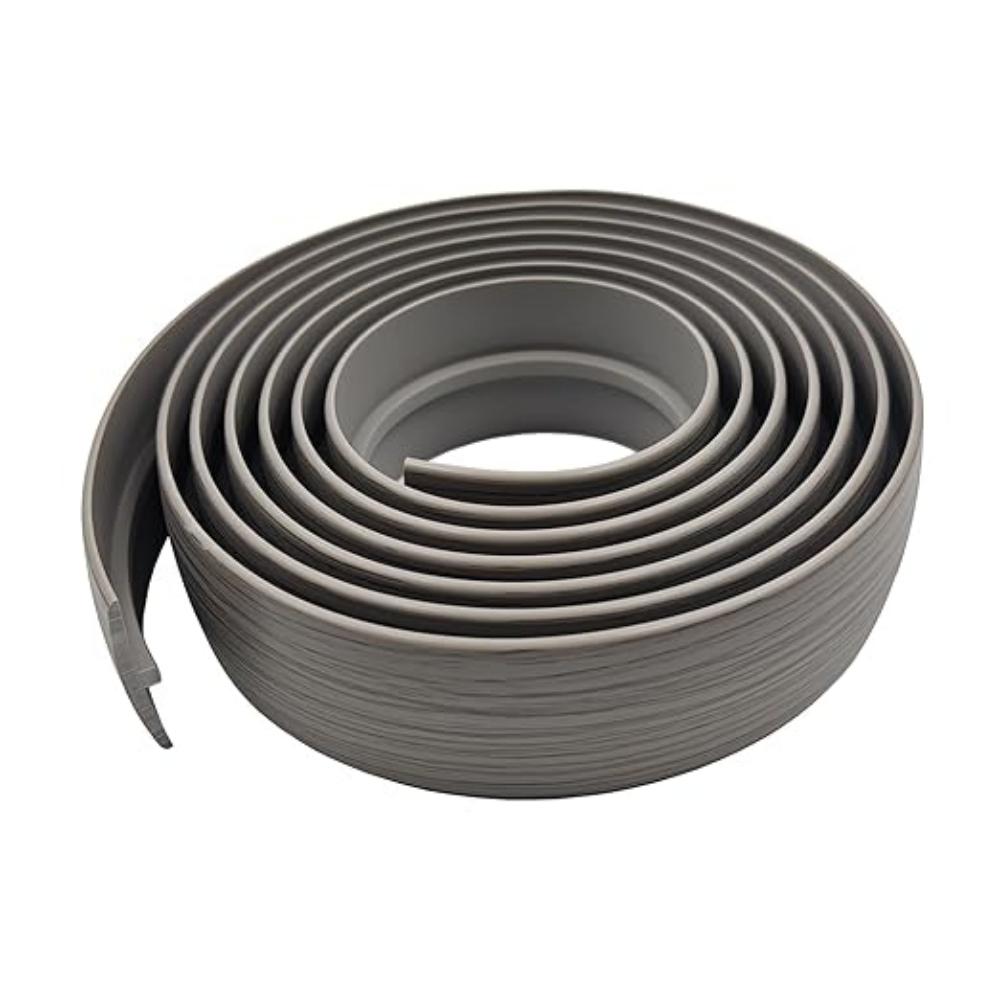 1pc 2mX5cm Floor Transition Strip Self Adhesive T-Molding Threshold Cover Household Wood Grain Divider Strip Doorway