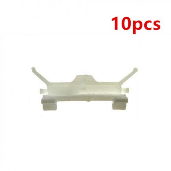 10X For Hyundai Elantra Roof Weatherstrip Moulding Drip Rail Clip Plastic White