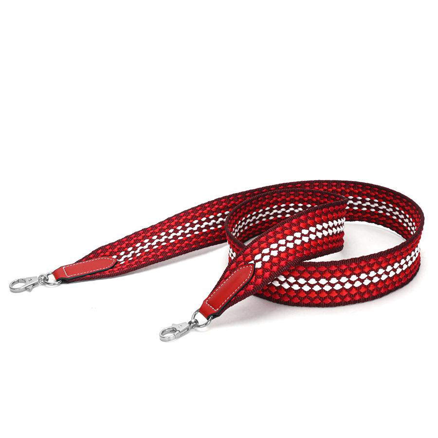 Suitable for Hermes Hermes Kelly Bag Vegetable Basket Bag Evelyn Bag Woven Wide Shoulder Strap Crossbody Wide Bag Strap