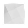 Nine-Grid Pure White Ceramic Plate: Steak, Pasta, Cake, Dessert - Home Tableware Dish.
