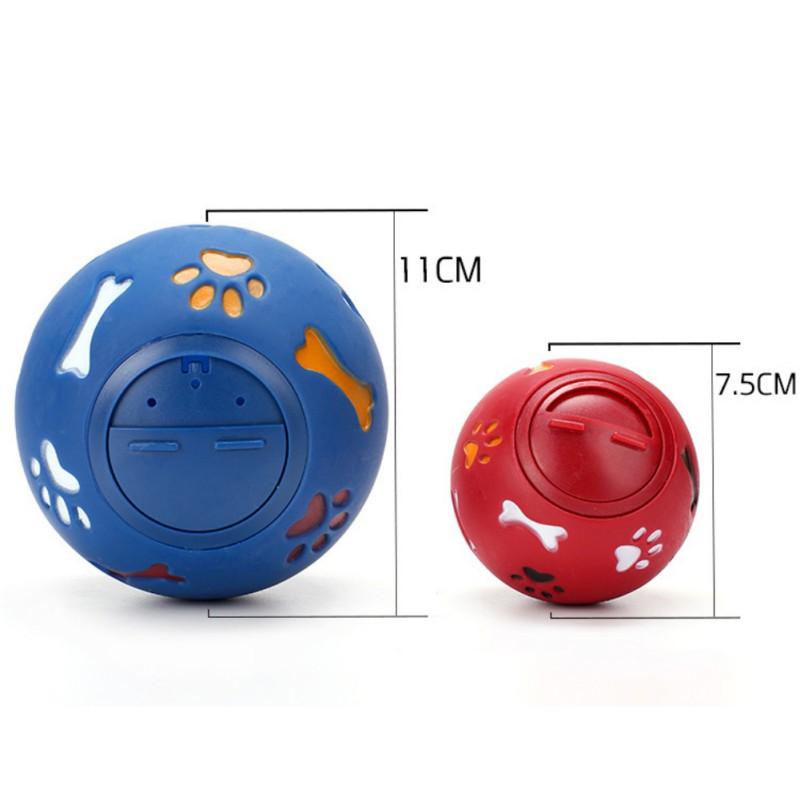 Pet Toys Ball Dog Leaking Food Treat Feeder Supplies Leakage Food Ball Food Dispenser For Cat Playing Training Ball Pet Supplies