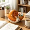 Hollow Storage Cavity Resin Storage Ornament Frog Snail Shaped Decorative Statue  Entryway Cabinet