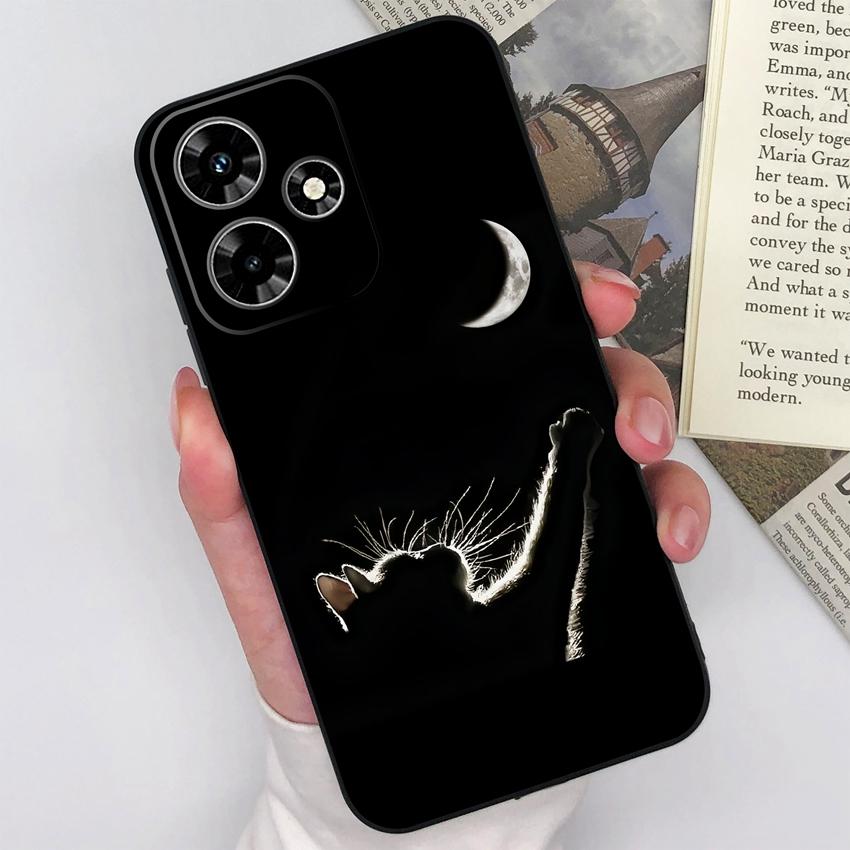 For Infinix Hot 30 20 12 11 Play 30i 20i 20S 12i 11S Phone Covers Cute Couple Piggy Patterns Matte Silicone Fashion Cases For Infinix Cellphone Caisng