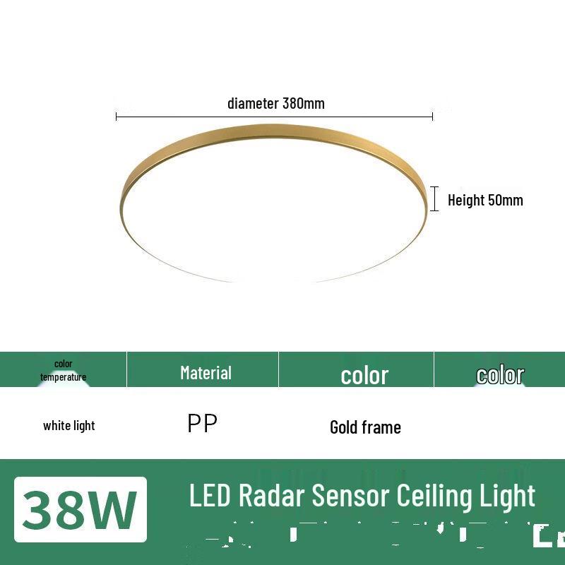 NuFeng LED Smart Sensor Round Ceiling Light
