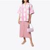 By Far Rachel Vintage Crocodile Pattern Solid Color Zipper Closure Leather Underarm Shoulder Bag Women bags Pink 20CRRCLSPIDMED