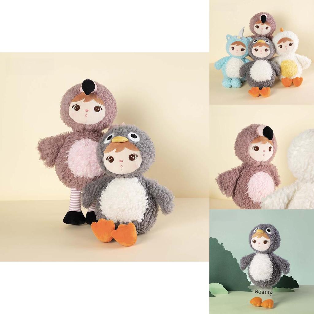 Adorable Long Plush Unicorn Flamingo Penguin Chicken Stuffed Animal Toys