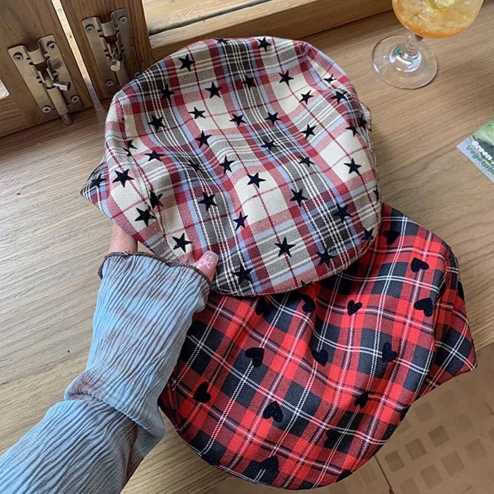 Vintage Women's Beret Japanese Painter Cap Fashion Newsboy Cap  Streetwear