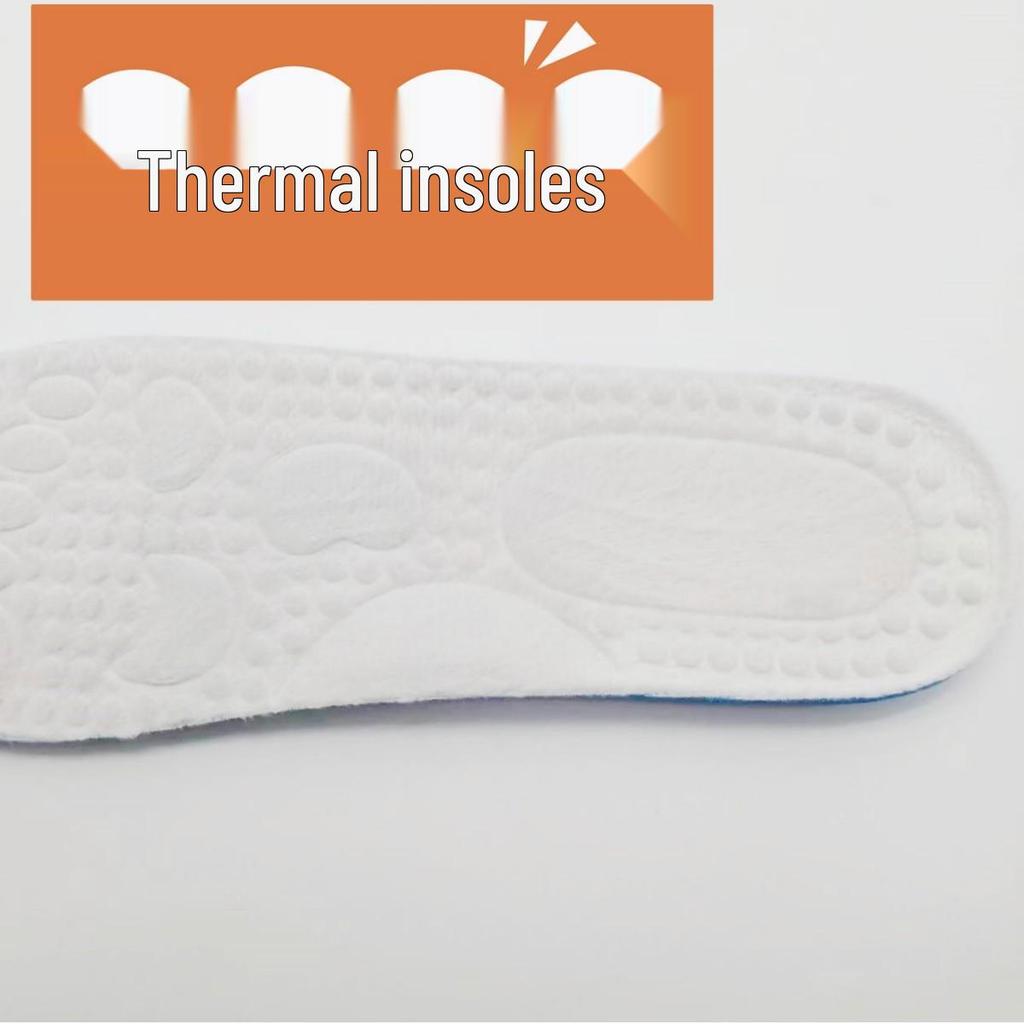 2025 Unisex Winter Velvet Insoles: Thick, Warm, Breathable, Sweat-Absorbing, Deodorizing Cotton Shoe Insoles