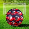 Football Bologna Soccer Ball Size 5 Soccer Ball, Machine-stitched, Soft and Comfortable, Suitable for Training and Matches Fan Gift