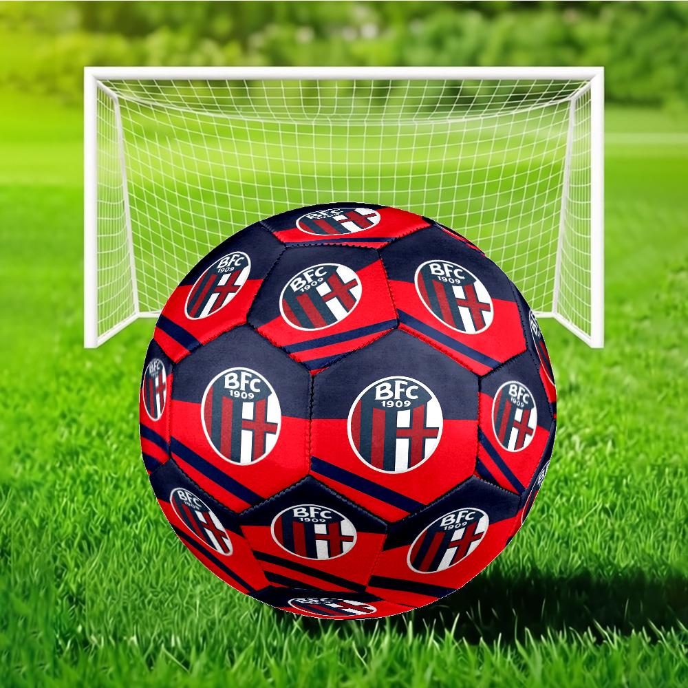 Football Bologna Soccer Ball Size 5 Soccer Ball, Machine-stitched, Soft and Comfortable, Suitable for Training and Matches Fan Gift