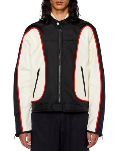 

[USED] DIESEL Glenn era zip-up rider jacket worn by many celebrities