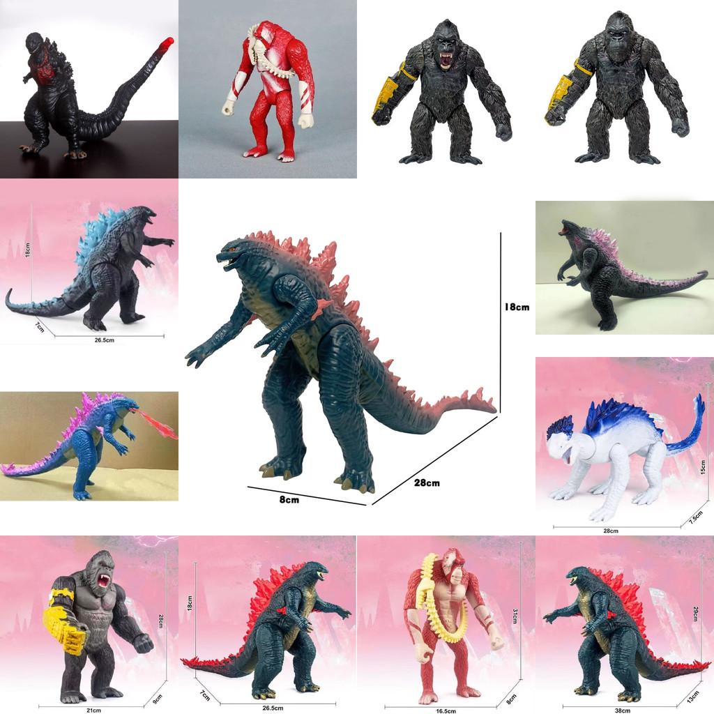 Exciting Godzilla Vs Kong 2 Empire Rise Evolutionary Two-in-one Action Figure Toy For Kids